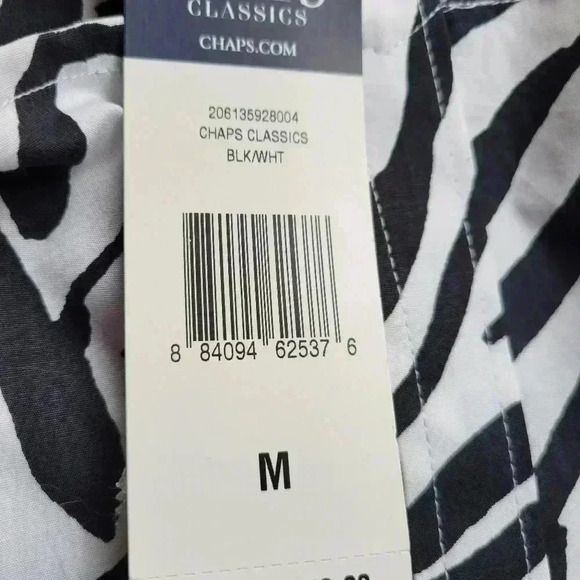 Chaps Classics Blouse NWT - Picture 4 of 5